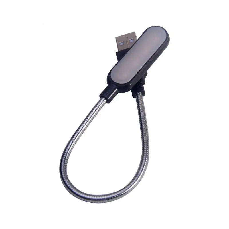 Travel Portable USB Reading Lamp Mini Led Book Light Night Lights Powered By Laptop Notebook Computer Christmas Gift Led Light