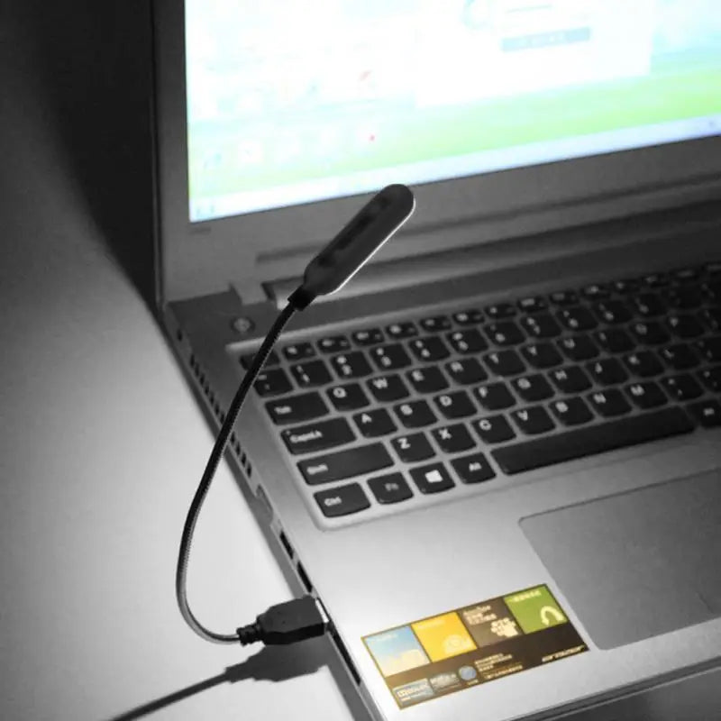 Travel Portable USB Reading Lamp Mini Led Book Light Night Lights Powered By Laptop Notebook Computer Christmas Gift Led Light