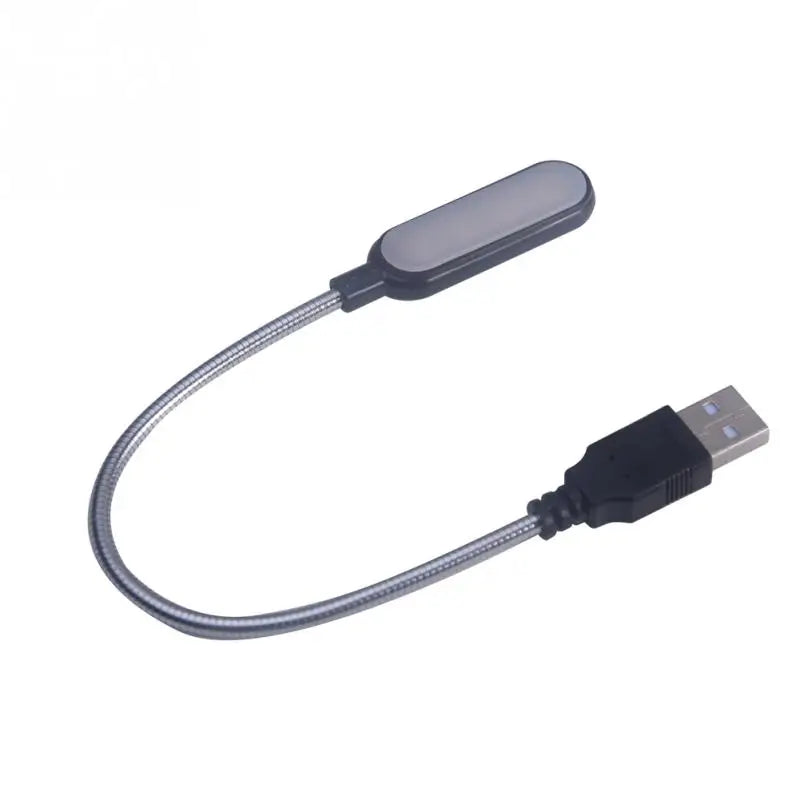 Travel Portable USB Reading Lamp Mini Led Book Light Night Lights Powered By Laptop Notebook Computer Christmas Gift Led Light