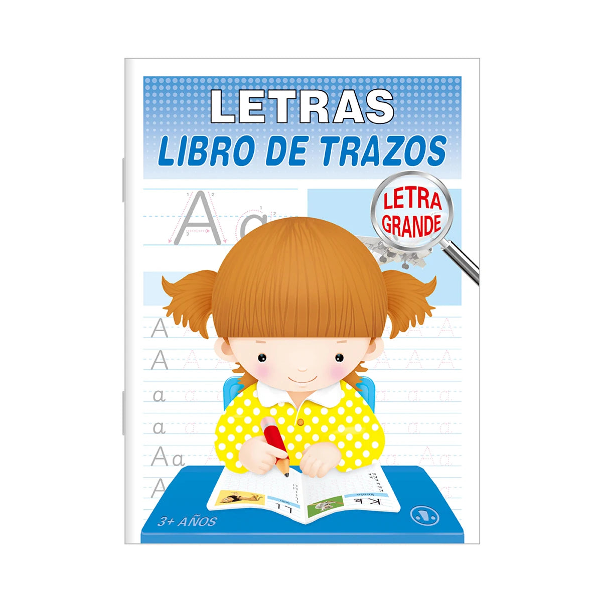 Children's Word Copying Book Alphabet Numbers Word Study Children's Head Start Series Spanish and English