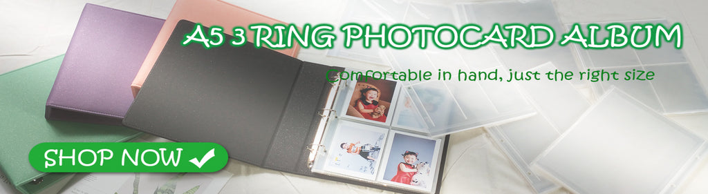 10pcs A4 11 Holes Photocard Binder Photo Album 4pcs index Refills 1/2/3/4/6/8/9/10 Pockets 10×15 Card Collector Book Scrapbook