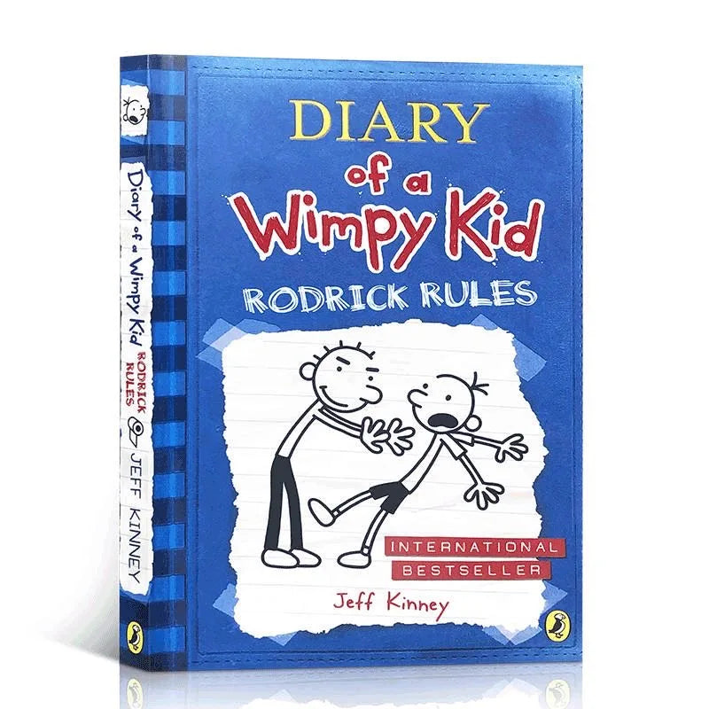 Diary Of Wimpy Kid English Book Children Fiction Books Manga Novel Books In English Manga Books Early Childhood Education Gifts