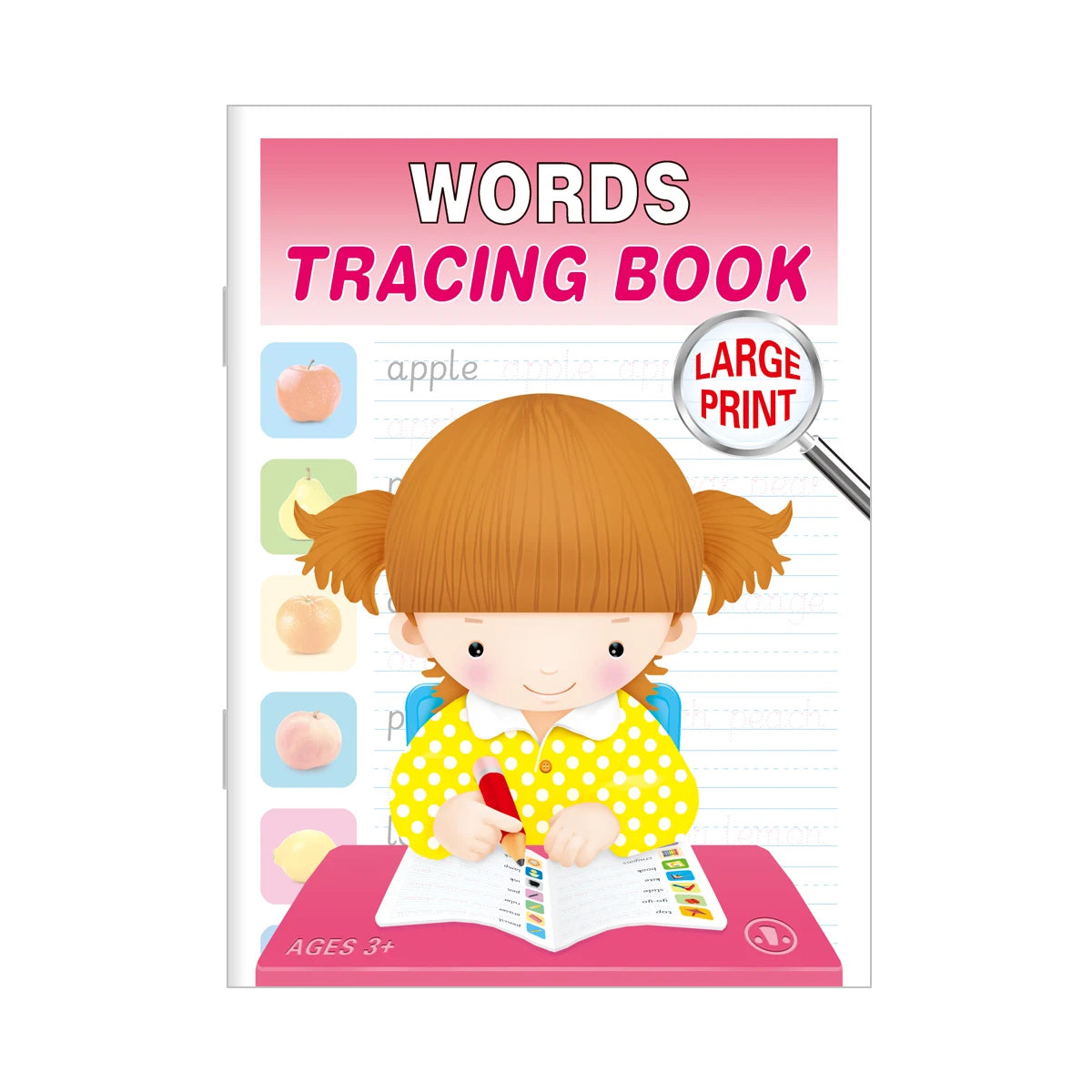 Children's Word Copying Book Alphabet Numbers Word Study Children's Head Start Series Spanish and English