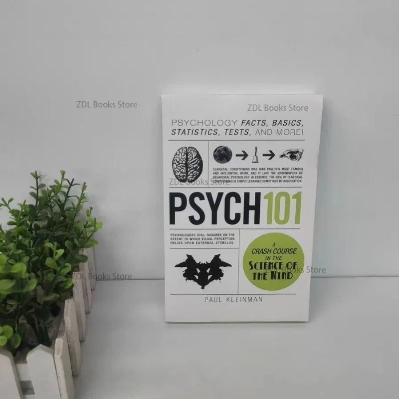 Psych 101 By Paul Kleinman A Crash Couse in The Science of The Mind Popular Psychology Reference English Book Paperback