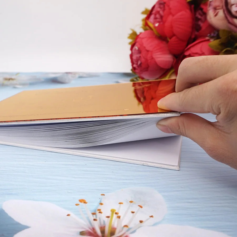 Personalized Wedding Custom Signature Guestbook Acrylic Cover Reception Book Engagement Rings Design Scrapbook Party Favors
