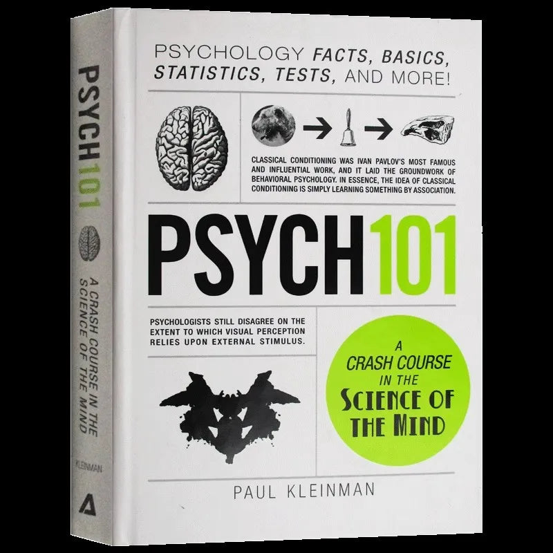 Psych 101 By Paul Kleinman A Crash Couse in The Science of The Mind Popular Psychology Reference English Book