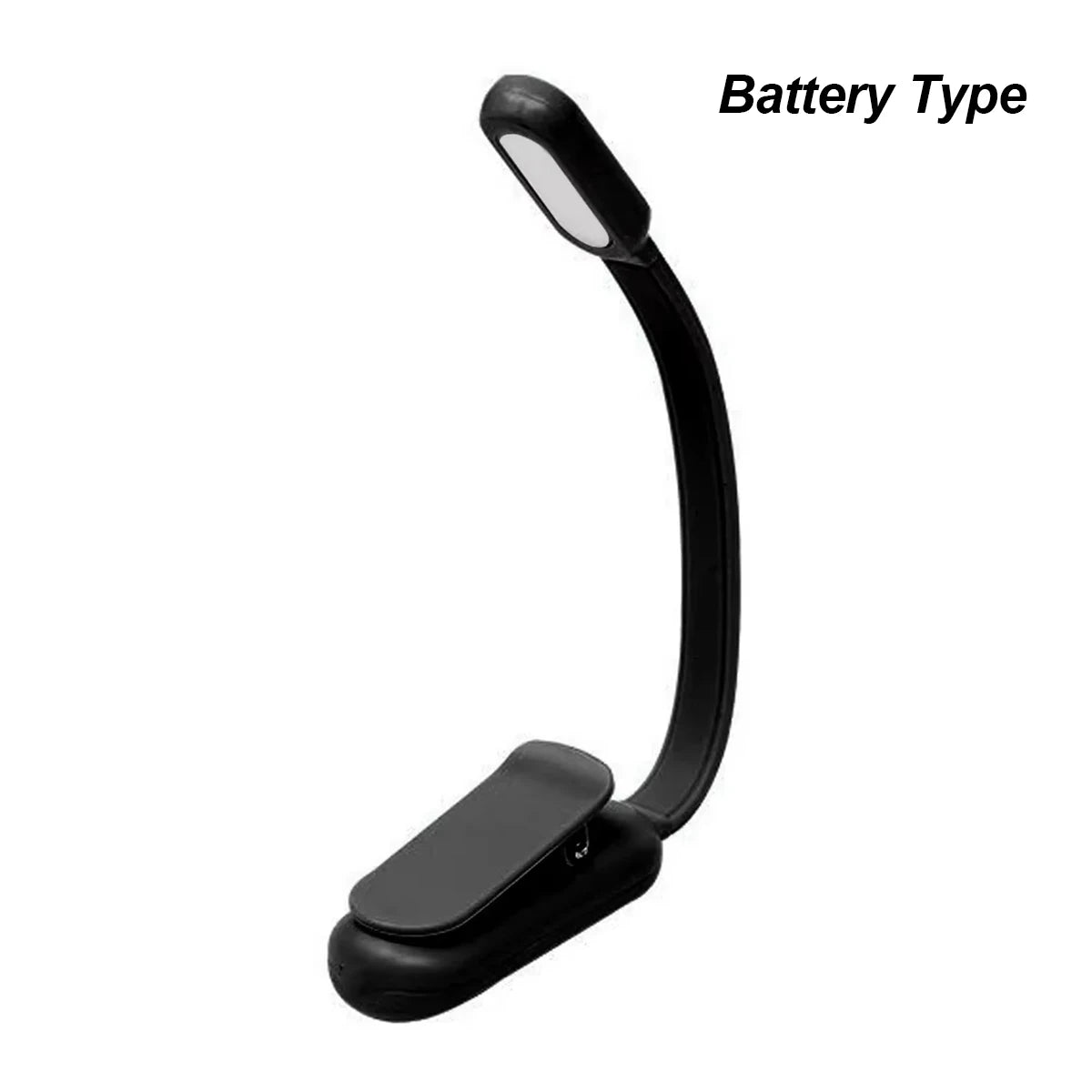 Usb Rechargeable Mini Led Book Light Stepless Brightness Clip on Reading Lights Lamp 360° Bending Angle Cold Warm Neutral White
