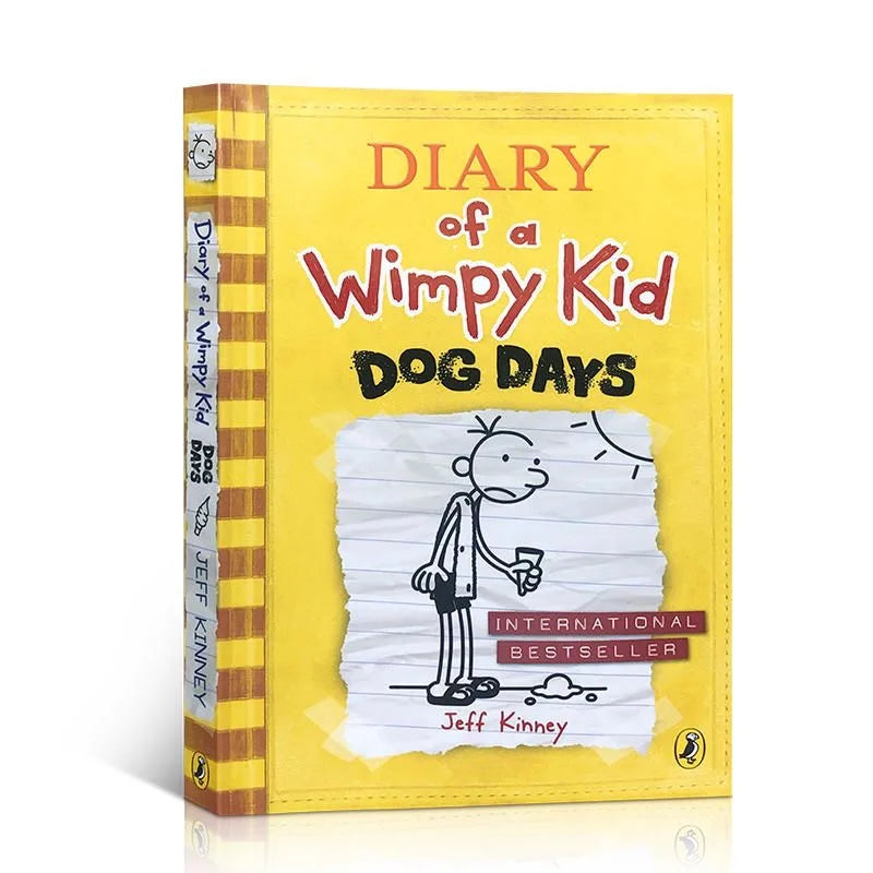 Diary Of Wimpy Kid English Book Children Fiction Books Manga Novel Books In English Manga Books Early Childhood Education Gifts