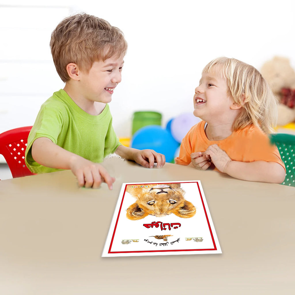 Arabic version of children's animal cognition picture book set helps babies' cognitive development