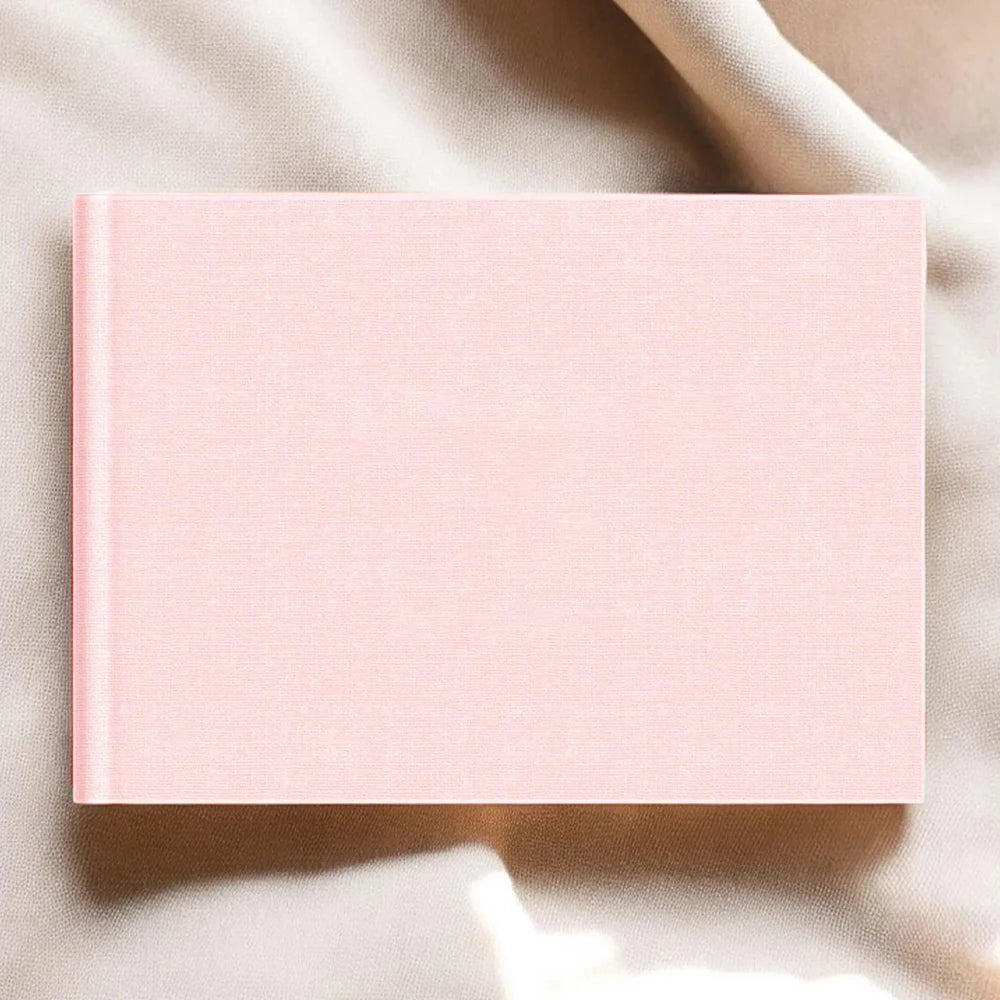 Elegant wedding guest register, engagement signature book, wedding anniversary book, minimalist wedding hardcover album