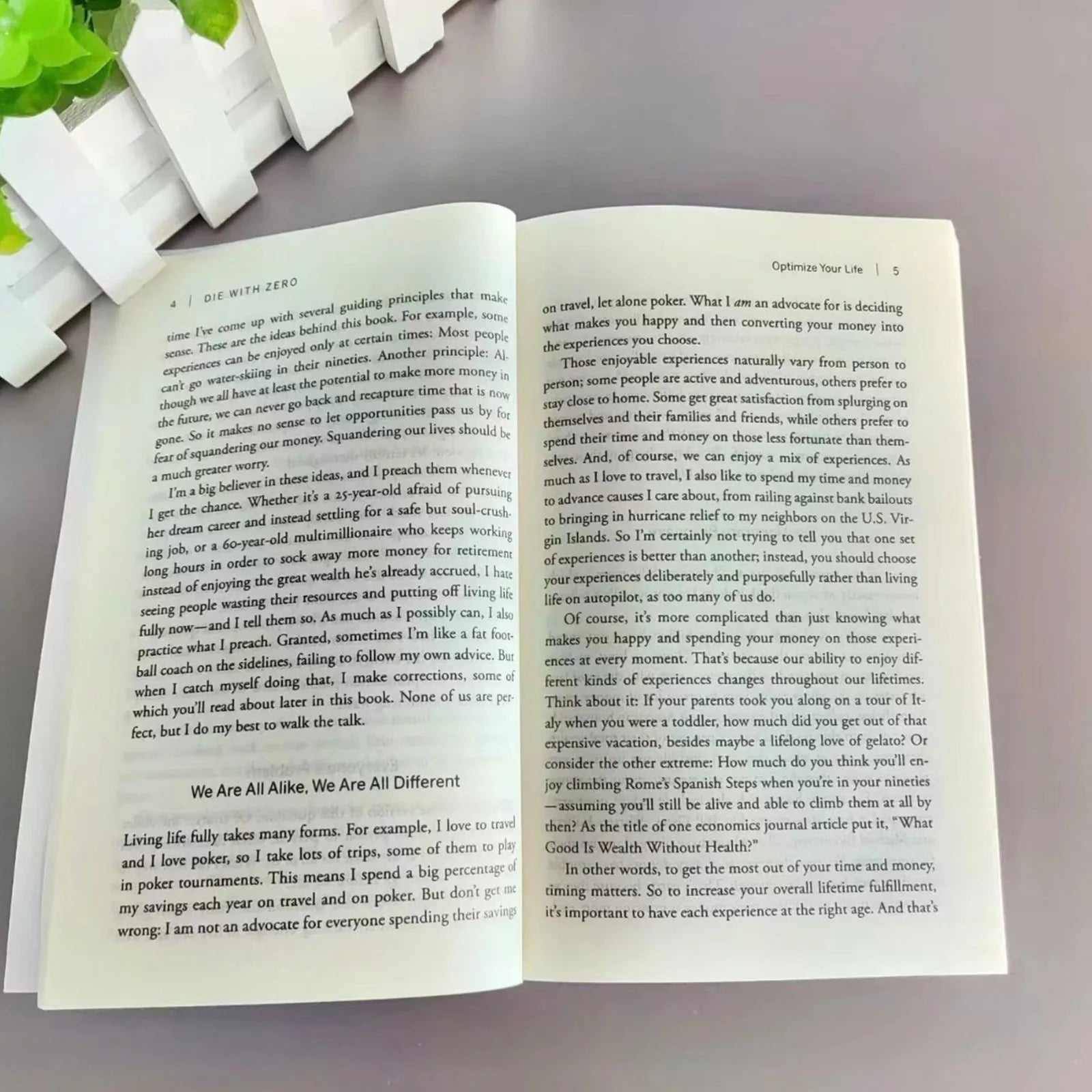 Die with Zero: Getting All You Can From Your Money and Your Life English Books