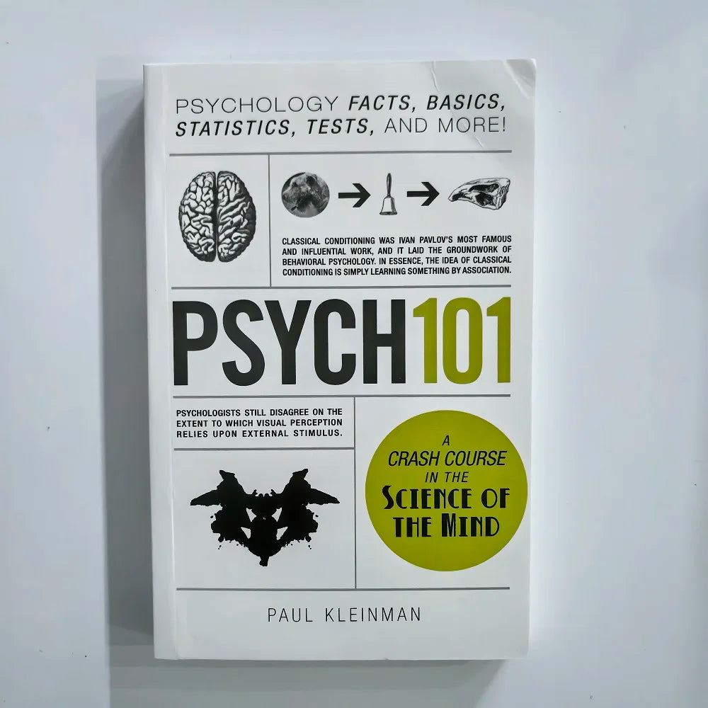 Psych 101 By Paul Kleinman A Crash Couse in The Science of The Mind Popular Psychology Reference English Book