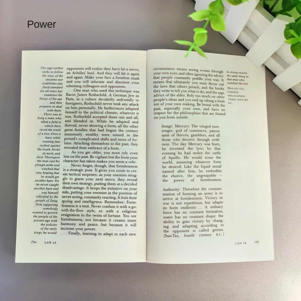 The Concise 48 Laws of Power English Book By Robert Greene Political Leadership Political Philosophy Motivation Books for Adult