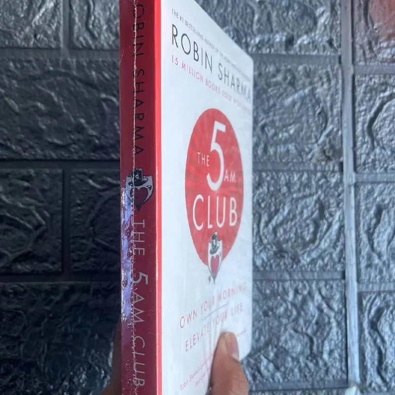 The 5AM Club By Robin Sharma Own Your Morning Elevate Your Life English Book Psicologia  Libros  Book  Books Psychology