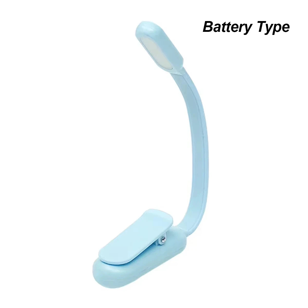 Usb Rechargeable Mini Led Book Light Stepless Brightness Clip on Reading Lights Lamp 360° Bending Angle Cold Warm Neutral White