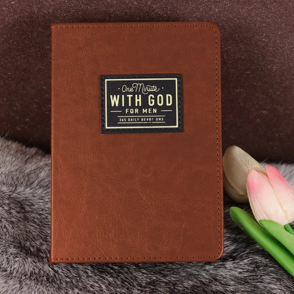 A Minute with God: Men's Devotional Christian Art Gifts, Christian Devotional Books, Christian Life Books