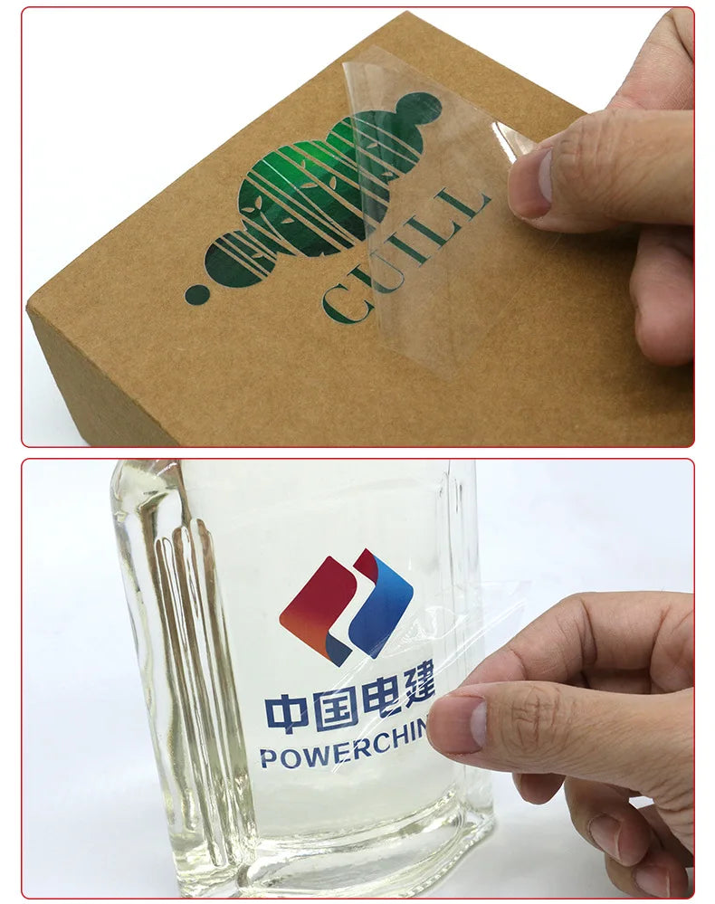 Custom 3D Transfer Sticker Hollow Logo Personality Self Adhesive DIY Waterproof