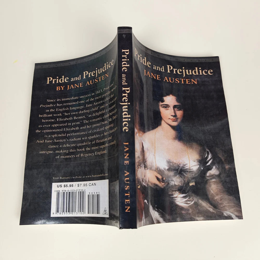 Pride and Prejudice Jane Austen Novel Paperback English book