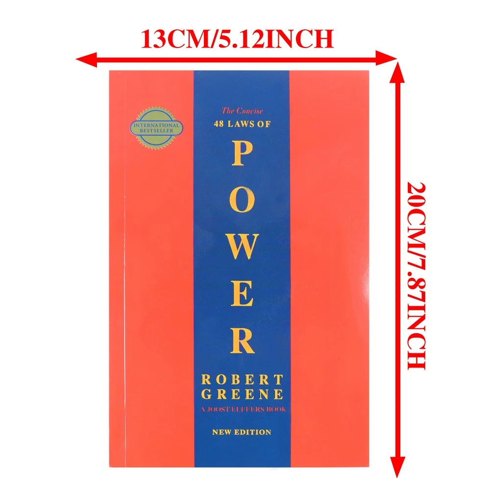 The Concise 48 Laws of Power English Book By Robert Greene Political Leadership Political Philosophy Motivation Books For Adult