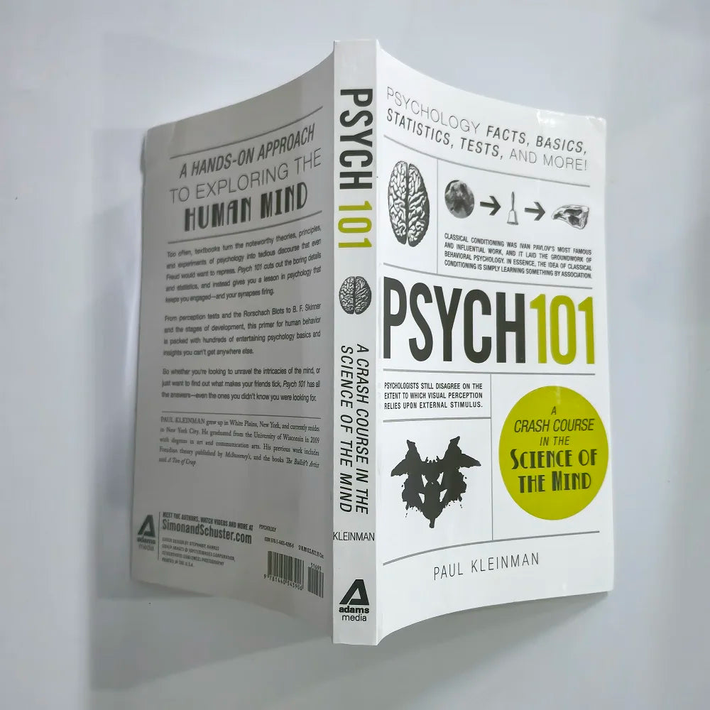 Psych 101 By Paul Kleinman A Crash Couse in The Science of The Mind Popular Psychology Reference English Book