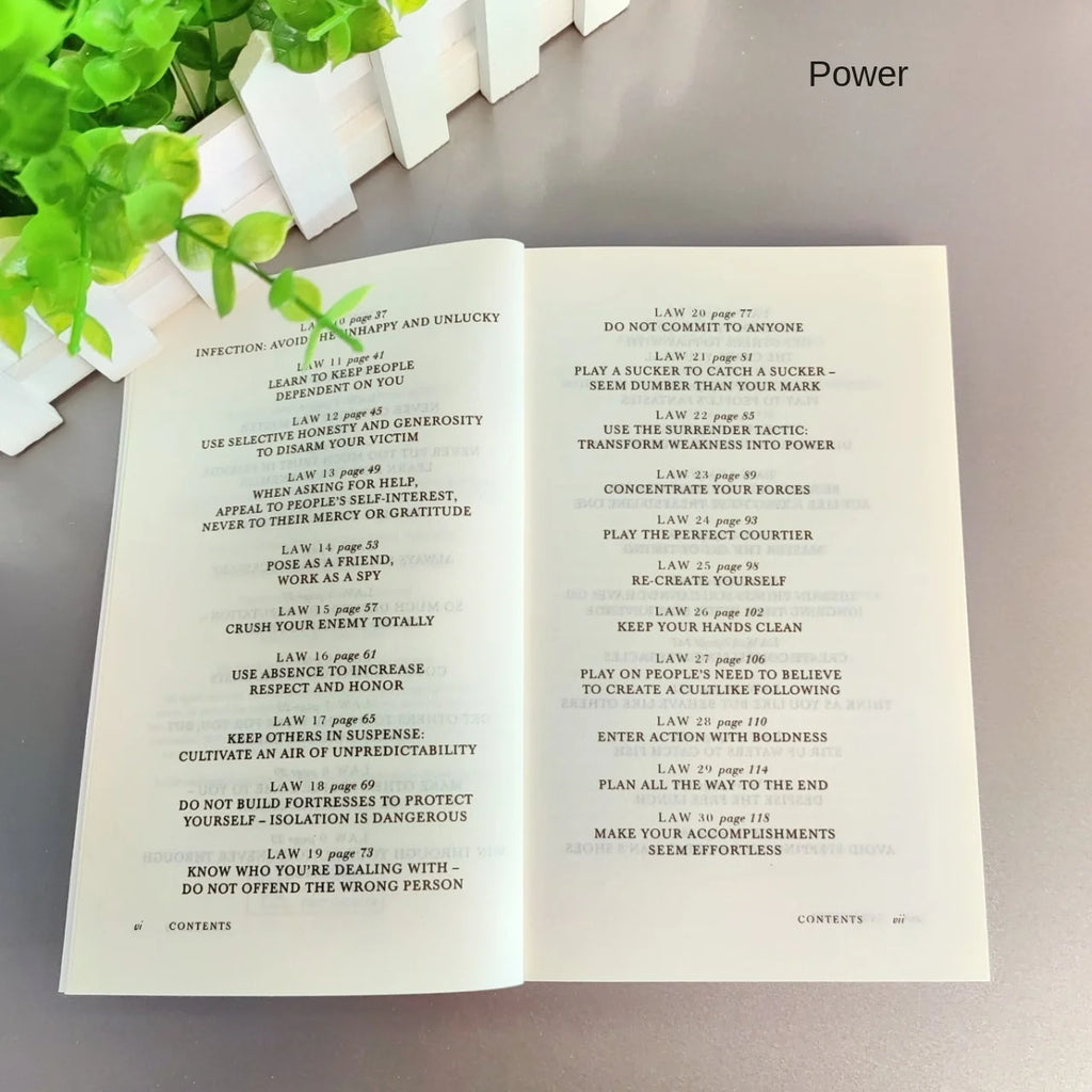 The Concise 48 Laws of Power English Book By Robert Greene Political Leadership Political Philosophy Motivation Books for Adult
