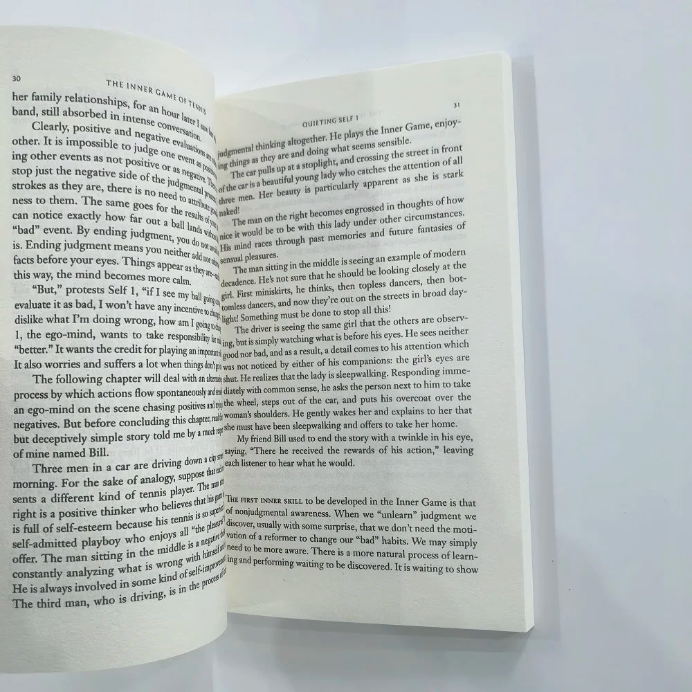 The Inner Game of Tennis :The Classic Guide to the Mental Side of Peak Performance English Book