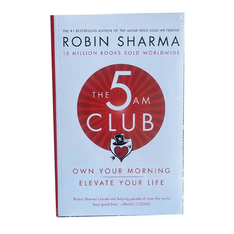 The 5AM Club By Robin Sharma Own Your Morning Elevate Your Life English Book Psicologia  Libros  Book  Books Psychology