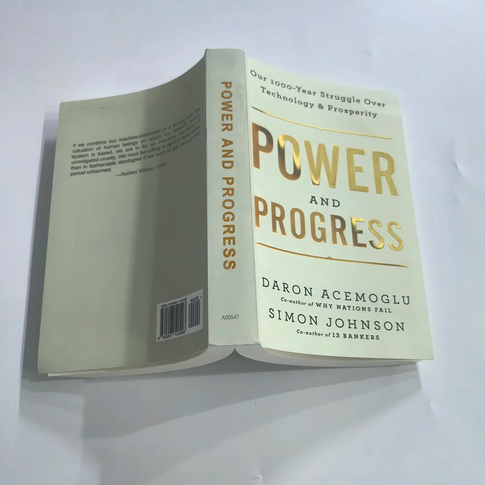 Power And Progress Our 1000-year Struggle Over Technology & Prosperity English Book