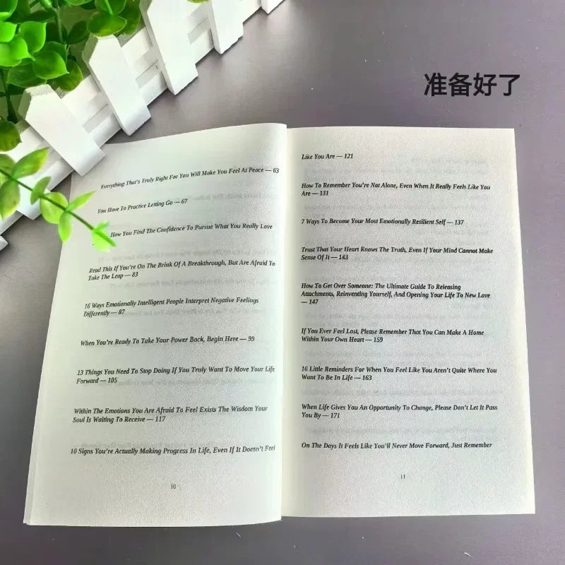 When You Are Ready, This Is How You Heal The Paperback of Inspirational English Book By Chen Lingli West