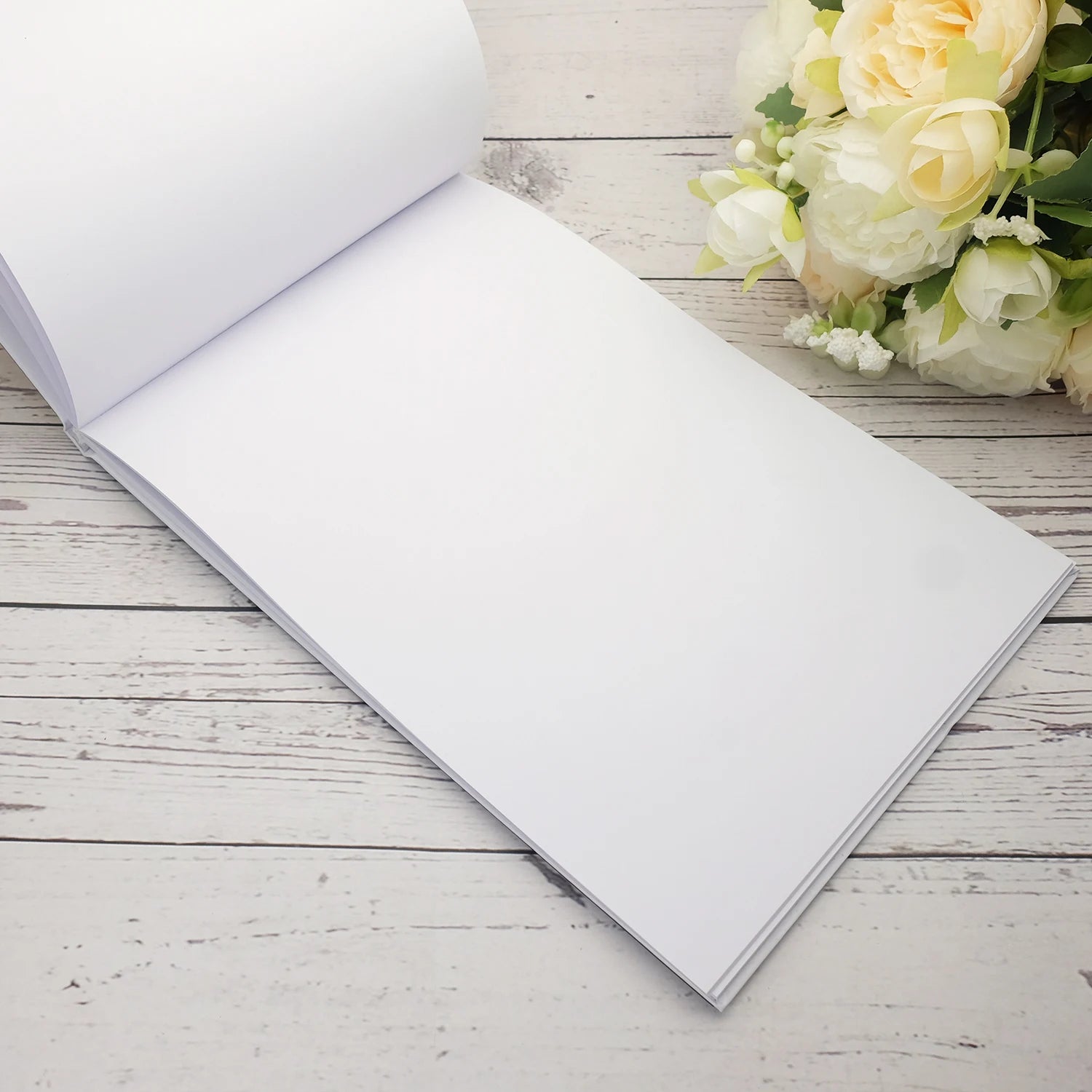 Personalized Wedding Custom Signature Guestbook Acrylic Cover Reception Book Engagement Rings Design Scrapbook Party Favors