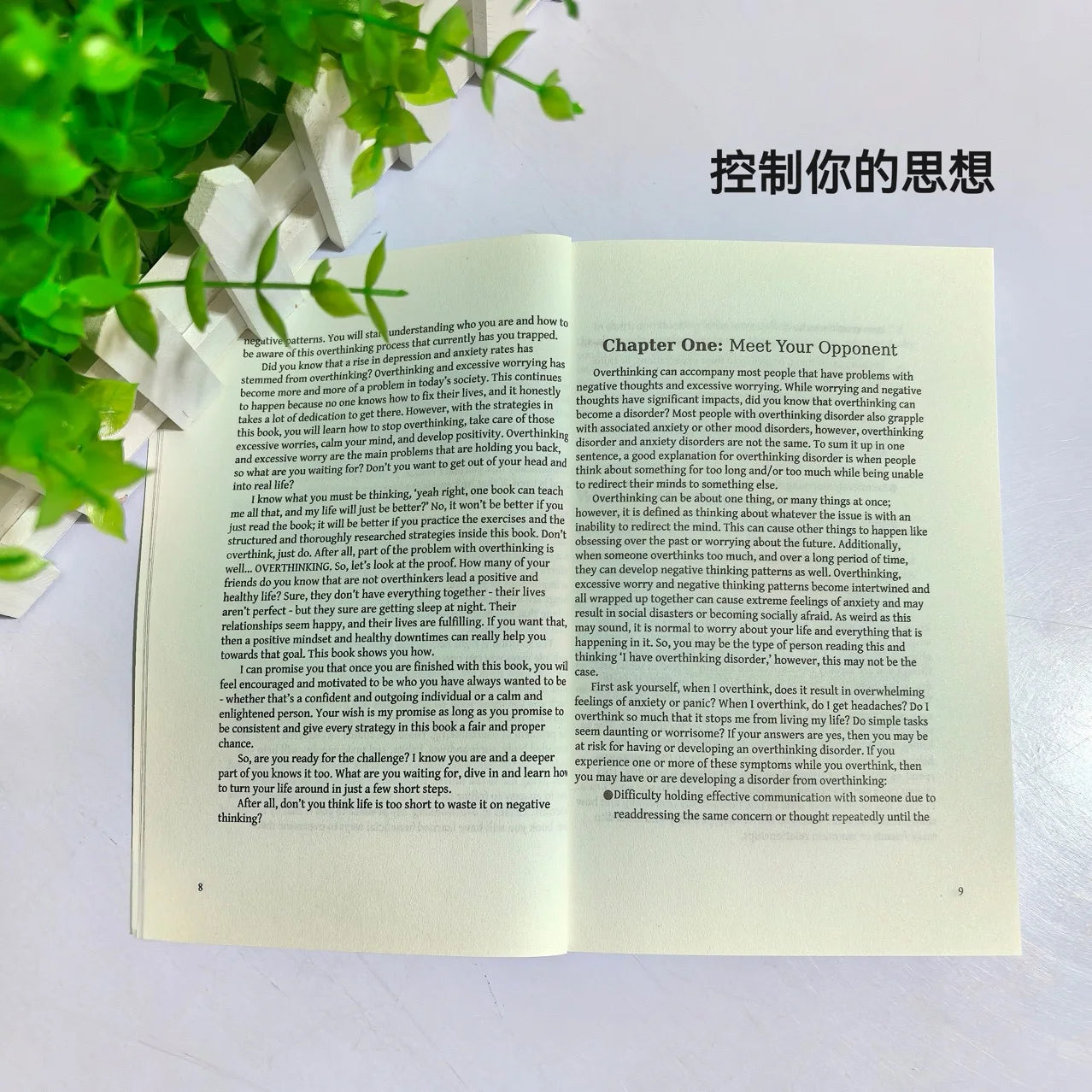 Control Your Mind and Master Your Feelings by Daniel G. Amen- Self-Help Book for Anxiety Relief,Focus & Emotional Intelligence