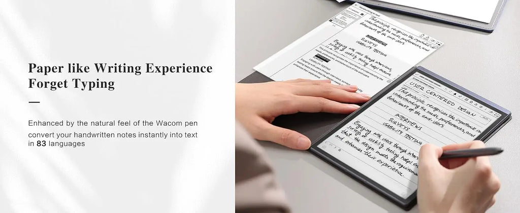 iFLYTEK AINOTE Air 2 AI E Ink Tablet Smart Paper Note-Taking Tablet with Stylus ChatGPT-Powered Multi-Language Transcription