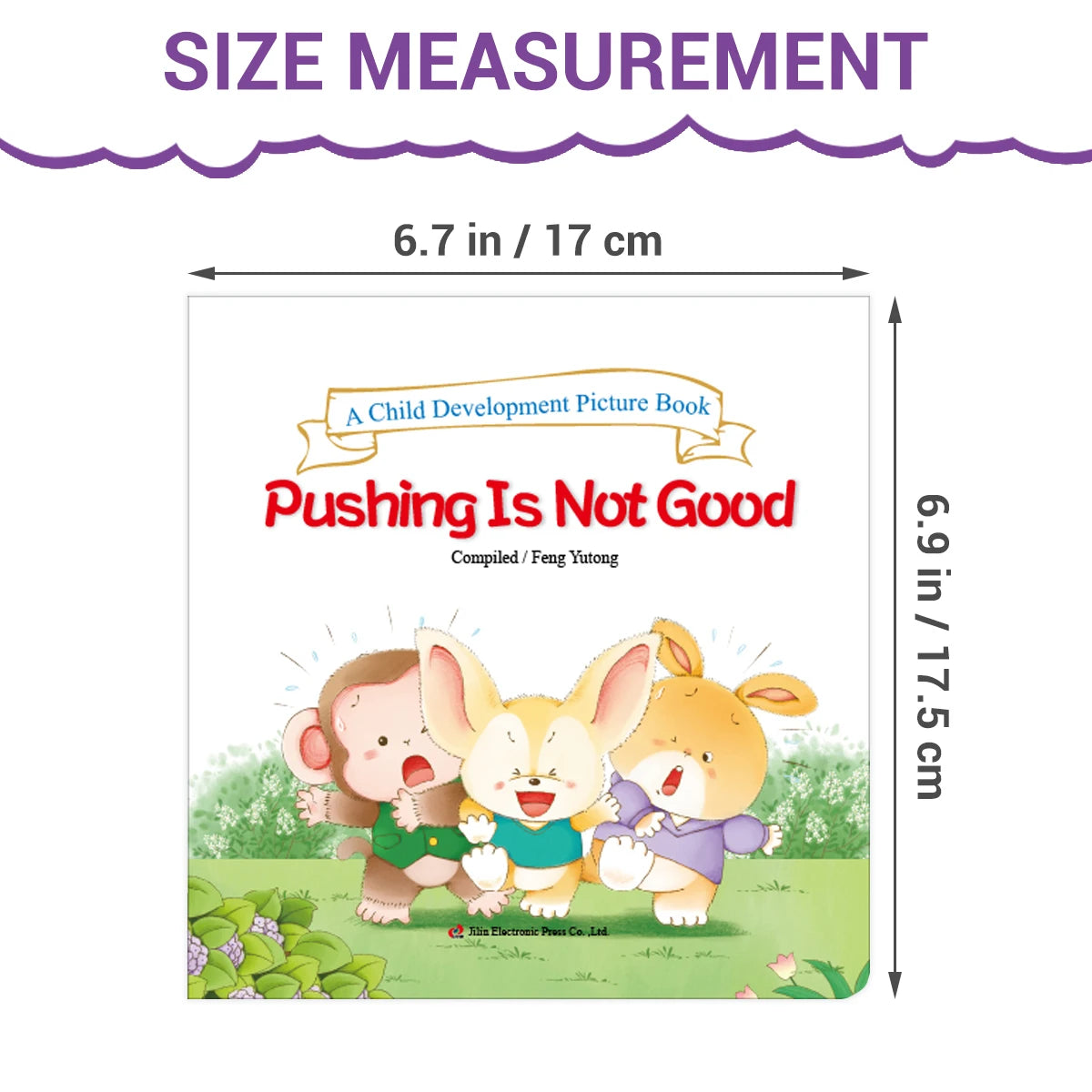 A Set Of Six Children's Growth Education Books Bedtime Fairy Tales Self-protection Story Books For 2-8 Years Old Color Picture