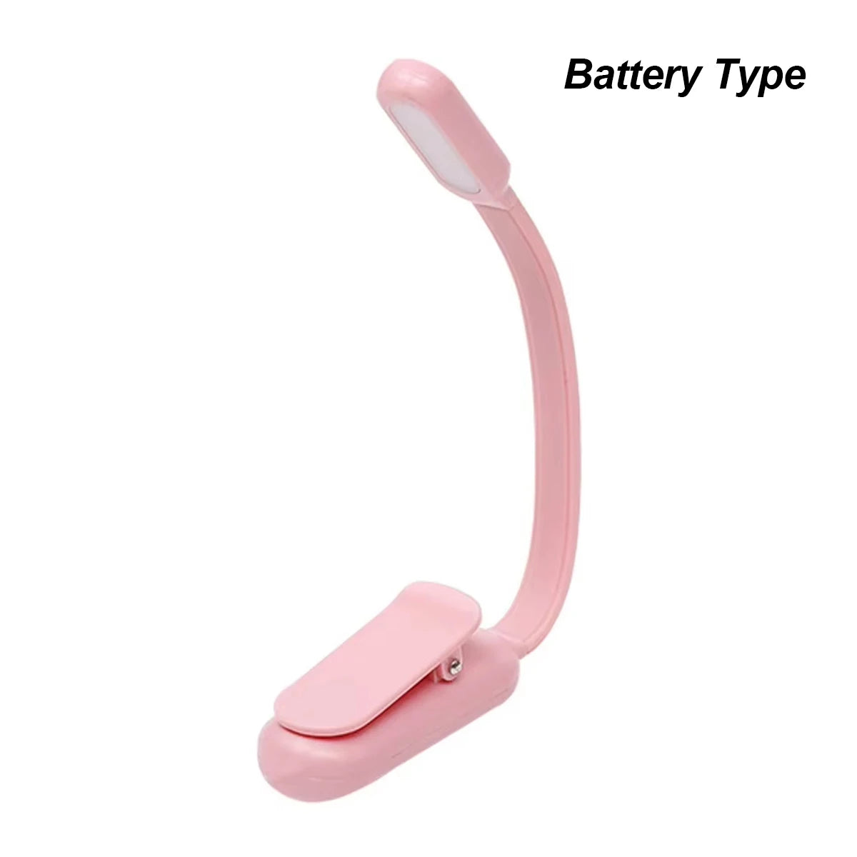 Usb Rechargeable Mini Led Book Light Stepless Brightness Clip on Reading Lights Lamp 360° Bending Angle Cold Warm Neutral White