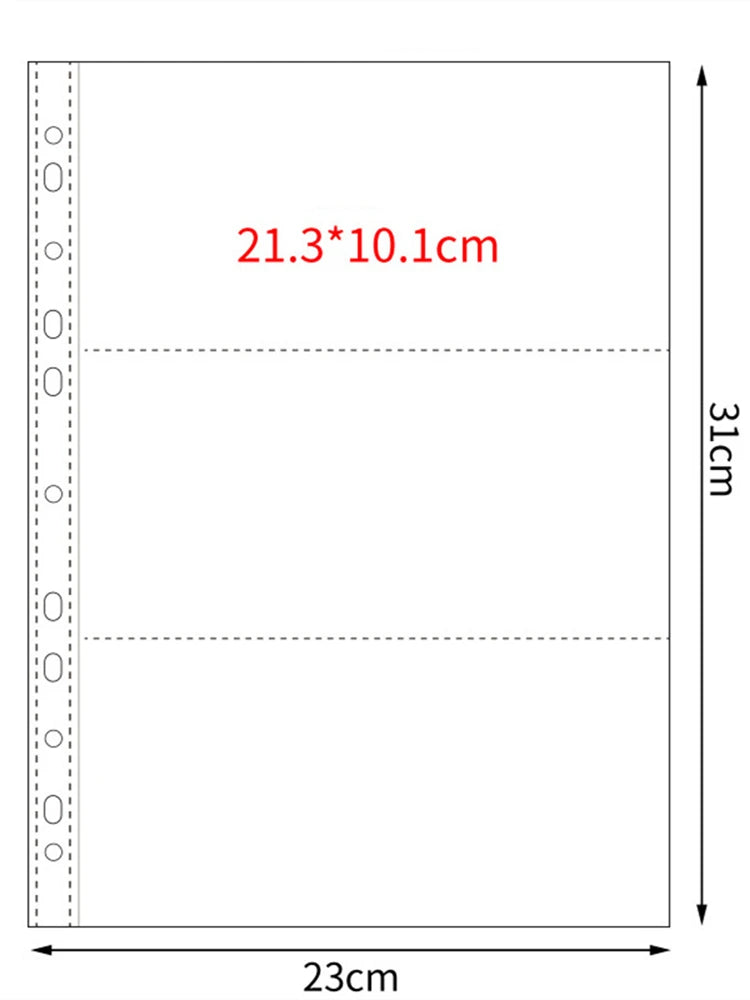10pcs A4 11 Holes Photocard Binder Photo Album 4pcs index Refills 1/2/3/4/6/8/9/10 Pockets 10×15 Card Collector Book Scrapbook